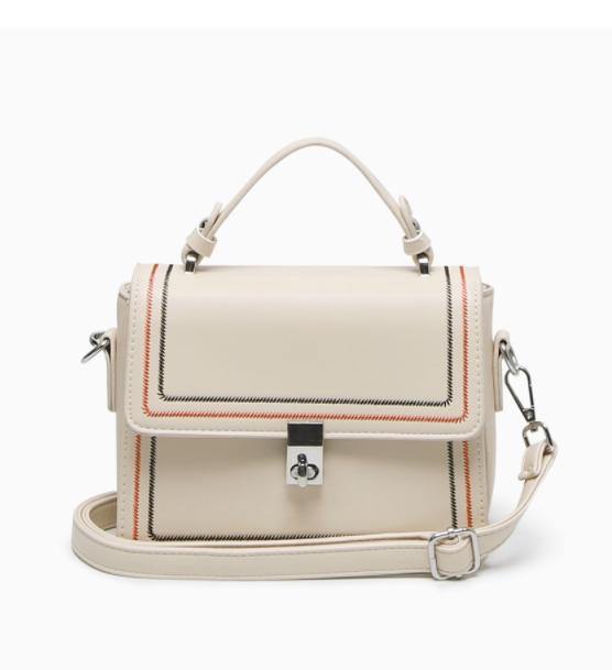 Amelia Stitch Double Strap Bag - HOLIHOLIC