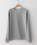 Basic Round Neck Sweatshirt - HOLIHOLIC