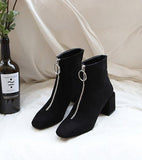 Bell Ring Ankle Boots