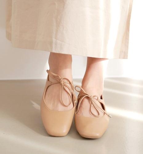Bow Knot Strap Flats - HOLIHOLIC