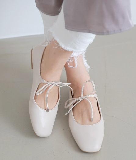 Bow Knot Strap Flats - HOLIHOLIC