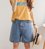 Casual Summer denim Shorts - HOLIHOLIC