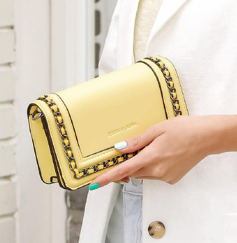 Chain Décor Mini Square Bag Secondary image