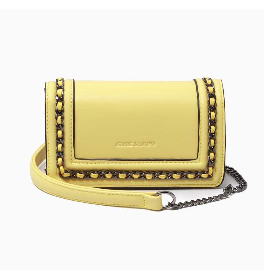 Chain Décor Mini Square Bag - HOLIHOLIC