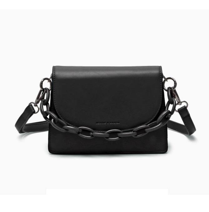 Chain Handle Cross Body Bag - HOLIHOLIC