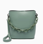 Chunky Chain Bucket Bag - HOLIHOLIC