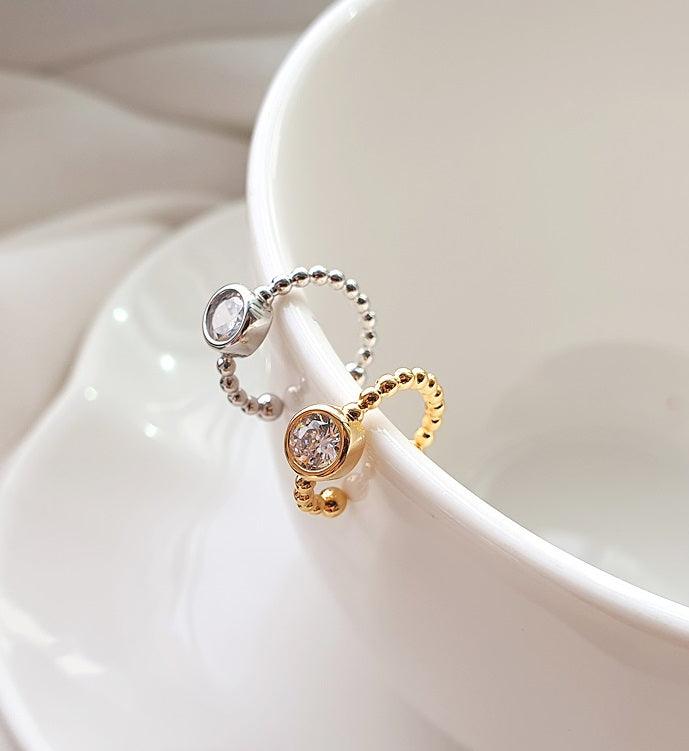 Circle Cubic Ear Cuff Secondary image