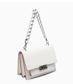 Croc Embossed Chain Bag - HOLIHOLIC