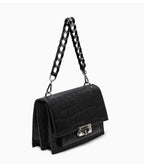 Croc Embossed Chain Bag - HOLIHOLIC