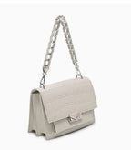 Croc Embossed Chain Bag - HOLIHOLIC