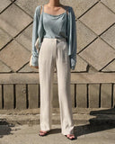 Dayz Classic Straight Linen Trousers
