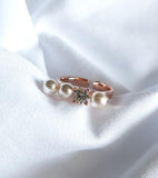 Diana Pearl Open Ring