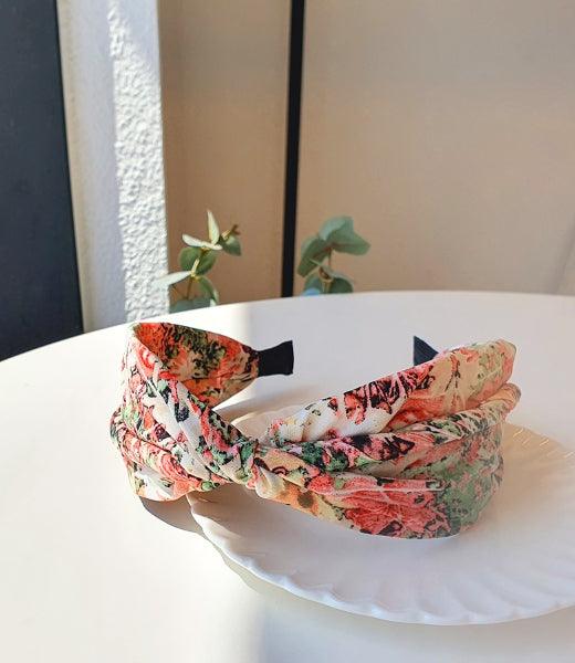 Ditsy Flower Bandana Headband - HOLIHOLIC