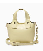 Double Handle Bucket Bag - HOLIHOLIC
