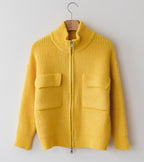 Double Zip Up Cardigan-Holiholic