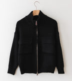 Double Zip Up Cardigan-Holiholic