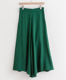 Elastic Waist Skirt Pants - HOLIHOLIC