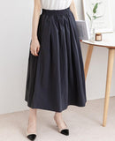 Flare Skirt with Elastic Waist - HOLIHOLIC