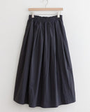 Flare Skirt with Elastic Waist - HOLIHOLIC