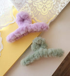Fluffy Hair Clip