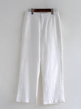 French Linen Pants - HOLIHOLIC