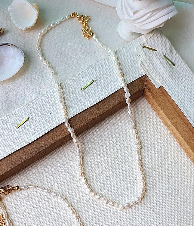 Fresh Water Pearl Layered Necklace - HOLIHOLIC Main image