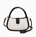 Front Button Point Shoulder Bag-Holiholic