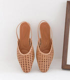 [Handmade] Elena Mash Slingback Sandals - HOLIHOLIC