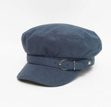 High Crown Belted Baker Boy Hat - HOLIHOLIC