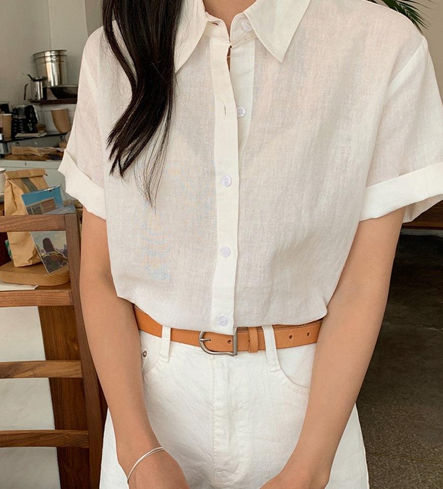Ivory Linen Shirt | The best Shirts HOLIHOLIC Ivory Linen Shirt | The best Shirts HOLIHOLIC
