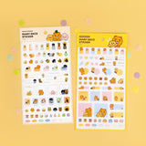 [Kakao Friends, Little Friends] Diary Decor Sticker-Holiholic