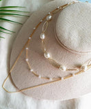 Kate Pearl Layered Necklace