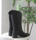 Kenneth Western Knee-High Boots