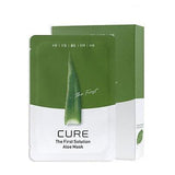 [Kim Jung Moon Aloe] Cure The First Solution Aloe Mask Pack 10 Sheets