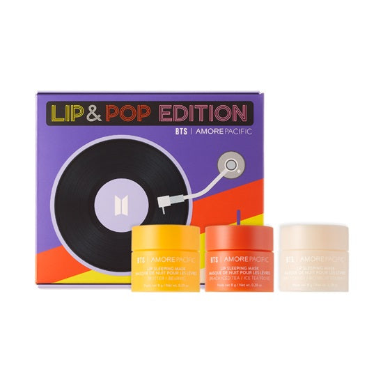 [Laneige] BTS l AMOREPACIFIC Lip Sleeping Mask Lip & Pop Edition l