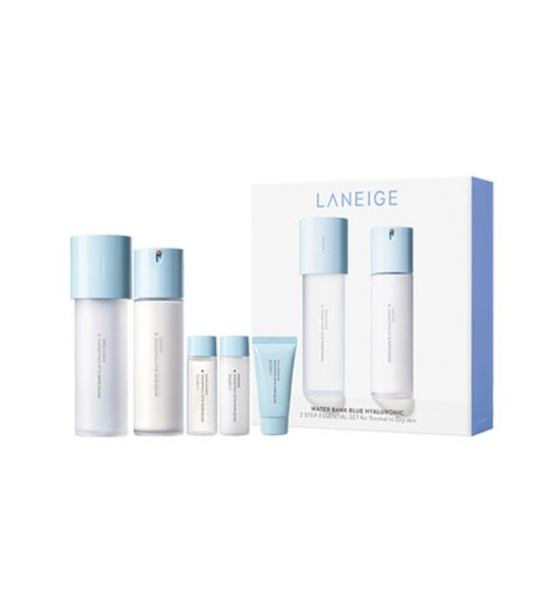 [Laneige] Water Bank Hyaluronic Essential Set-Holiholic