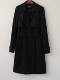 Lannie Belted Trench Coat - HOLIHOLIC