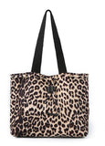 Leopard String Bucket Bag