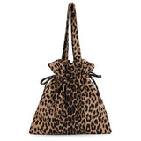 Leopard String Shoulder Bag