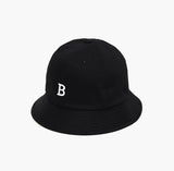 Letter Embroidery Bucket Hat - HOLIHOLIC