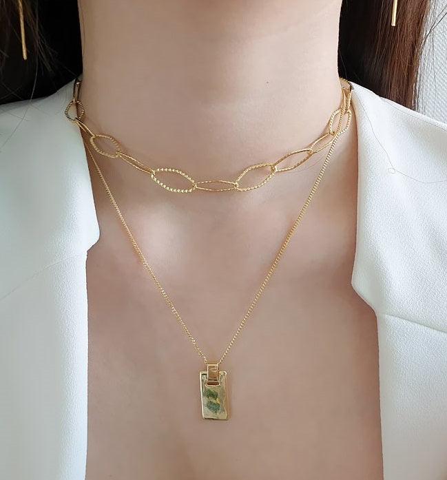 Lisa Choker Layered Necklace Secondary image