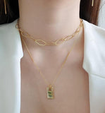 Lisa Choker Layered Necklace - HOLIHOLIC