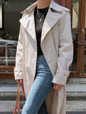 London Fog Basic Trench Coat - HOLIHOLIC