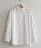 Loose Fit Button Down Cotton Shirt - HOLIHOLIC