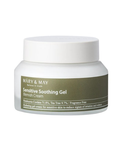 [MARY & MAY] Sensitive Soothing Gel Blemish Cream -Holiholic