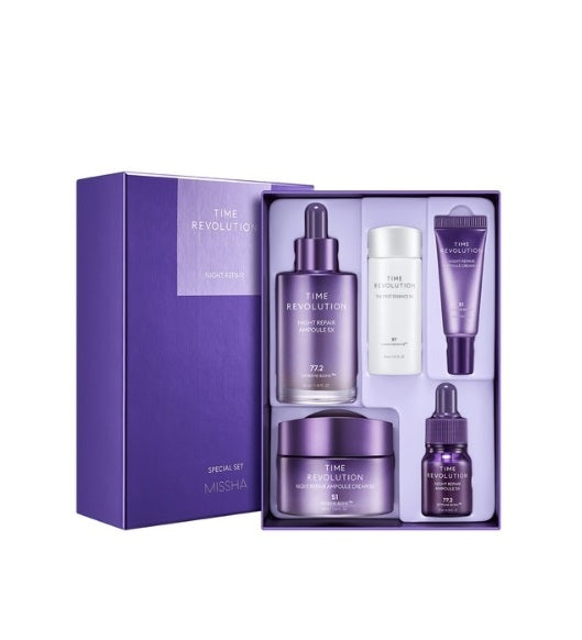[MISSHA] Time Revolution Night Repair Special Set 5X-Holiholic