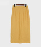 Merlin Linen Skirt - HOLIHOLIC
