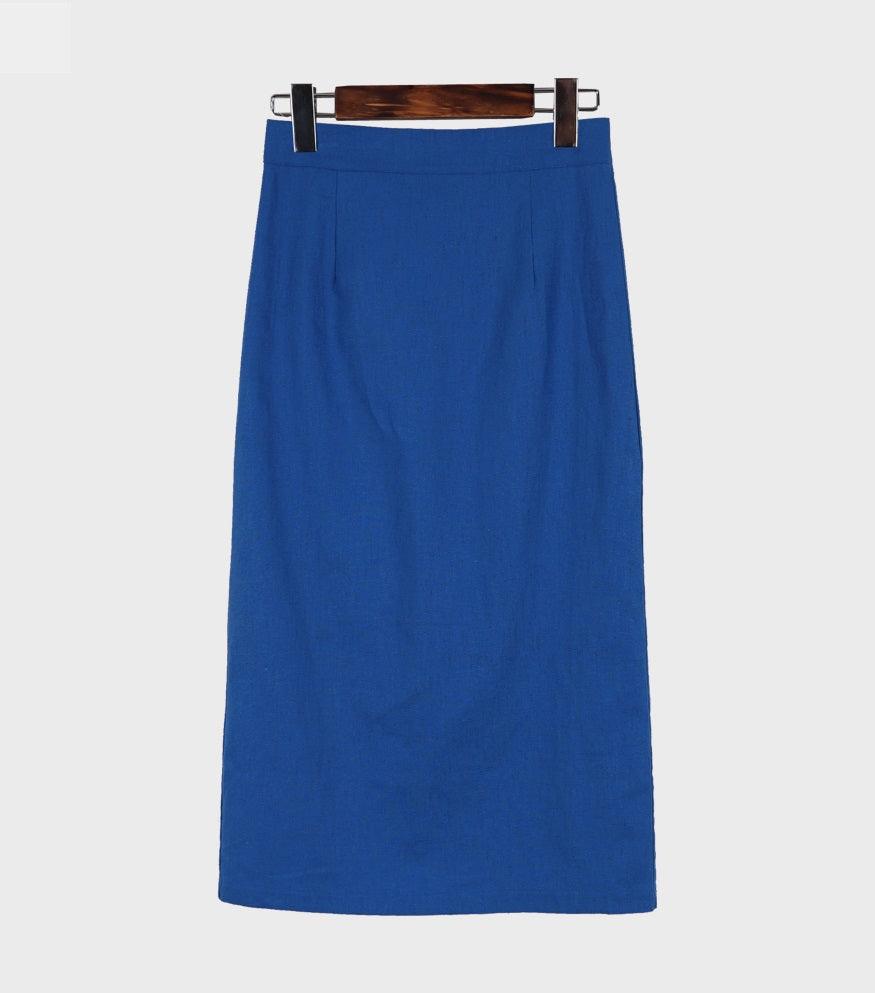 Merlin Linen Skirt Secondary image