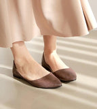 Mia Sharp Toe Daily Flat Shoes - HOLIHOLIC