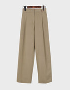 Modern Cotton Wide Pants - HOLIHOLIC